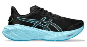 asics novablast 4 lite show laufschuhe schwarz blau grun herren