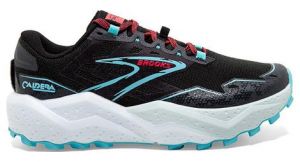 brooks caldera 7 trailrunning schuhe schwarz blau damen