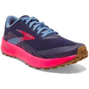 Brooks Catamount Deep Cobalt/Diva Pink/Oyster M Laufschuh