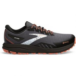 Brooks Divide 4 GTX BLACK/FIRECRACKER/BLUE Laufschuh