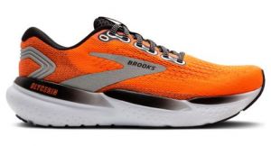 brooks glycerin 21 orange schwarz herren laufschuhe