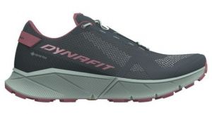 dynafit ultra 100 gtx trailrunning schuhe grun pink fur frauen