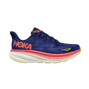 Hoka Clifton 9 Blau Koralle SS24 Damenschuhe