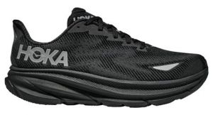 hoka damen clifton 9 gtx laufschuhe schwarz