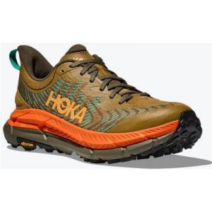 Hoka One One W Mafate Speed 4 - Herren Trailrunningschuh - antique olive/squash Laufschuh