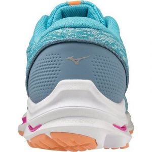 Mizuno WAVE KIZUNA 3 71 Maui Blue/Silver/Light Oran Laufschuh