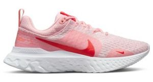 nike react infinity run flyknit 3 damen laufschuhe pink