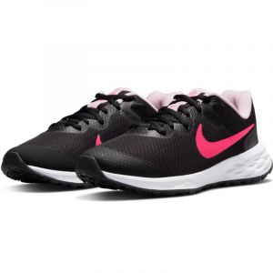 NIKE Revolution 6 Laufschuhe Kinder black/hyper pink-pink foam 40