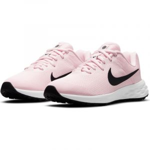 NIKE Revolution 6 Laufschuhe Kinder pink foam /black 38.5