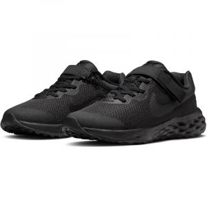 NIKE Revolution 6 FlyEase Laufschuhe Kinder 001 - black/black-dk smoke grey 38.5