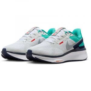 NIKE Air Zoom Structure 25 Laufschuhe Damen 102 - white/lt smoke grey-clear jade-jade ice 40