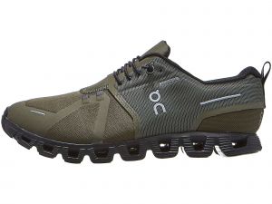 On Cloud 5 Waterproof Herren Laufschuh Olive/Schwarz