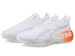 PUMA Foreverrun Nitro Silber PUMA White/PUMA Silver/Cherry Tomato 9 D (M)