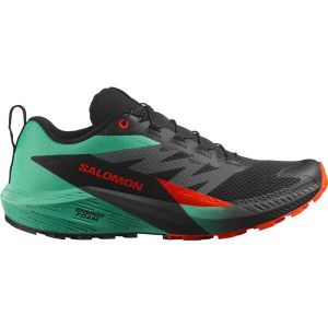 SALOMON Herren Trailrunningschuhe SHOES SENSE RIDE 5 Black/Bay/Chert