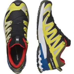 Salomon SHOES XA PRO 3D V9 GTX Black/Butter 000 Black/Buttercup/Lapis Blue Laufschuh