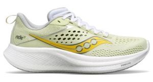 damen laufschuhe saucony ride 17 grun gelb