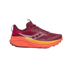 Saucony Xodus Ultra 3 Granat Orange SS24 Damen Laufschuhe