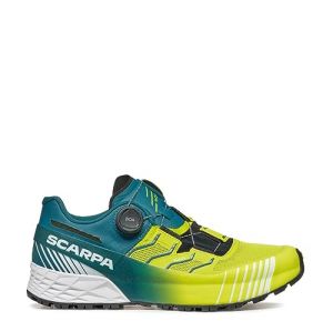 Scarpa M Ribelle Run Kalibra Ht Grün - Bequemer robuster Herren Trailrunning Schuh