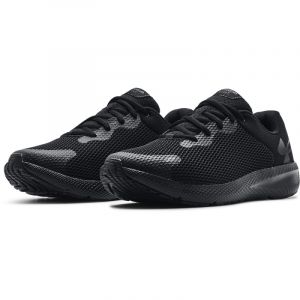 UNDER ARMOUR Charged Pursuit 2 Big Logo Laufschuhe Herren black/black/black 44