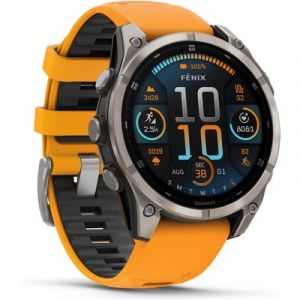 Garmin Fenix 8 47mm Amoled Sapphire Titan Sportuhr