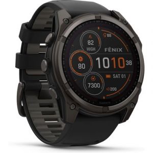 Garmin Fenix 8 51mm Solar Sapphire Titan Sportuhr