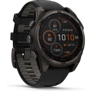 Garmin Fenix 8 47mm Solar Sapphire Titan Sportuhr