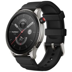 Amazfit GTR 4 46mm Smartwatch mit Telefonieren über Bluetooth und Musikspeicher