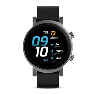 Ticwatch E3 Smartwatch für Herren Wear OS von Google mit Qualcomm Snapdragon Wear 4100+ Dual-System-Plattform Google Pay GPS Herzfrequenzüberwachung Stressmanagement iOS und Android kompatibel