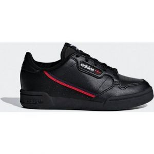 adidas Originals Kinderschuhe Continental 80 C - Core Black / Scarlet Sneaker