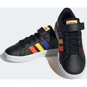 adidas Sportswear Sneaker "GRAND COURT COURT ELASTIC LACE AND TOP STRAP", Design auf den Spuren des adidas Superstar