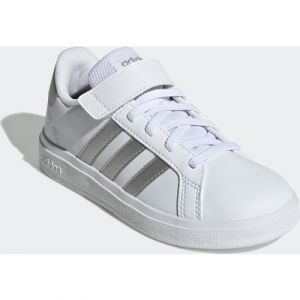 adidas Sportswear Sneaker "GRAND COURT COURT ELASTIC LACE AND TOP STRAP", Design auf den Spuren des adidas Superstar