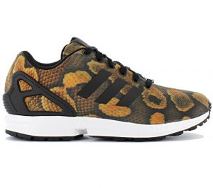 Adidas - ZX Flux Python Snake - Farbe: Braun-Schwarz - Größe: 37.3