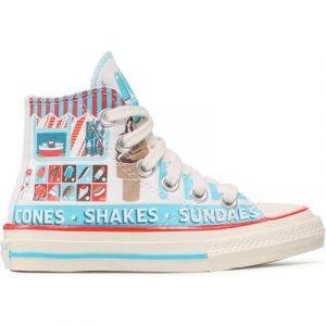 Sneakers aus Stoff Converse Chuck 70 Hi A00395C Bunt