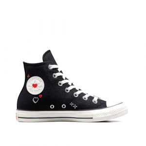 Converse Chuck Taylor All Star Y2K Heart Sneaker Nero da Donna A09116C