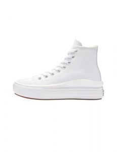 CONVERSE Damen Chuck Taylor All Star Move Platform FOUNDATIONAL Leather Sneaker