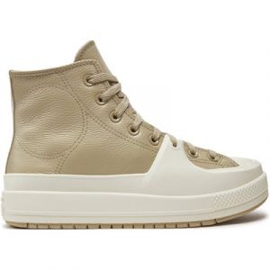 Sneakers aus Stoff Converse Chuck Taylor All Star Construct Leather A06595C Beige