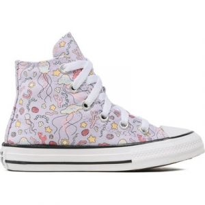 Sneakers aus Stoff Converse Chuck Taylor All Star A03578C Violett