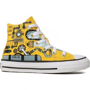 Sneakers aus Stoff Converse Chuck Taylor All Star A03576C Gelb