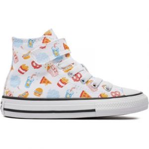 Sneakers aus Stoff Converse Chuck Taylor All Star Easy On Snacks A07377C Weiß