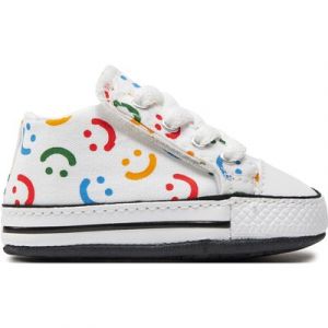 Sneakers aus Stoff Converse Chuck Taylor All Star Cribster Easy On Doodles A06353C Weiß