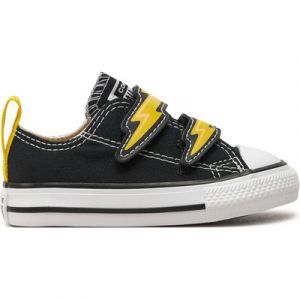 Sneakers aus Stoff Converse Chuck Taylor All Star Electric Bolt Easy-On A08376C Schwarz