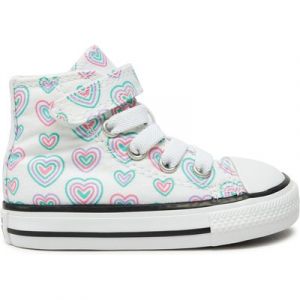 Sneakers aus Stoff Converse Chuck Taylor All Star Hearts Easy-On A08379C Bunt