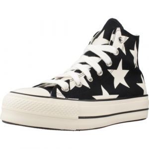 Converse CHUCK TAYLOR ALL STAR LIFT PLATFORM LARGE STAR Schwarz 36