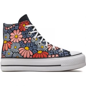 Sneakers aus Stoff Converse Chuck Taylor All Star Lift Platform Floral A08112C Bunt