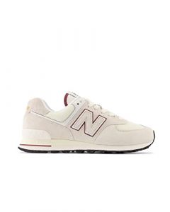 New Balance Sneaker Lifestyle 574 Alloy White Burgundy