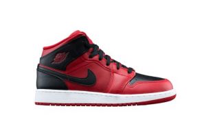 AIR JORDAN 1 Mid Shadow Red 554724-096 45