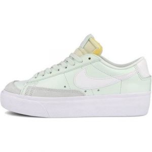 Nike Nike Blazer Low Platform White Barely Green Sneaker limitierte Auflage