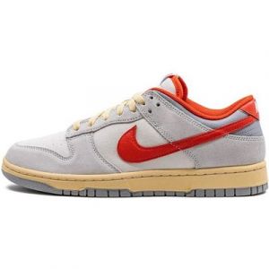 Nike Sportswear Dunk Low 85 Athletic Department Sail Grey Picante Red Größe EUR 49,5 Sneaker limitierte Auflage