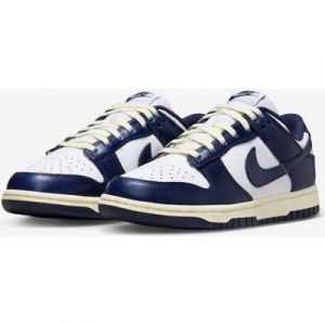 Nike Sportswear Dunk Low PRM White Vintage Navy - Größe EUR 36 Sneaker limitierte Auflage