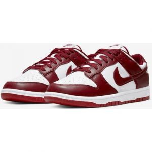 Nike Sportswear Dunk Low White Team Red Sneaker limitierte Auflage